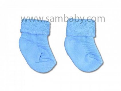 Tombis Dětské ponožky froté 15 modré