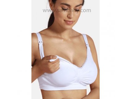 Carriwell Mateřská a kojící podprsenka Push Up s Carri-Gel kosticemi - Bílá - vel.XL