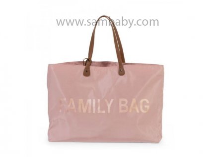 CHILDHOME CESTOVNÍ TAŠKA FAMILY BAG PINK