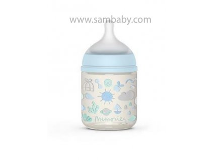 SUAVINEX KOJENECKÁ LÁHEV 150 ml M MEMORIES - MODRÁ