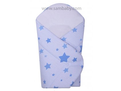 DuetBaby zavinovačka 680 hvězda modrá