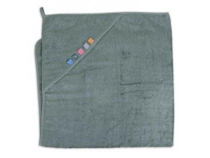 Ceba Baby Ručník s kapucí Green Milieu EcoVero Line 100x100