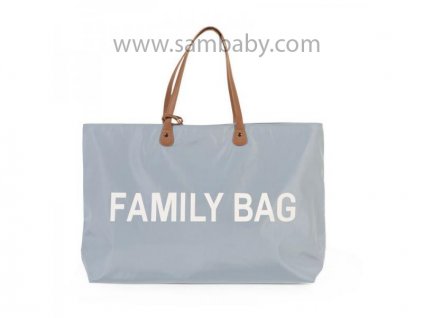 CHILDHOME CESTOVNÍ TAŠKA FAMILY BAG GREY