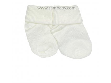 Tombis Dětské ponožky - krémové