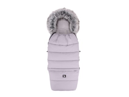 Cottonmoose fusak Combi s kožichem Yukon sv.šedá