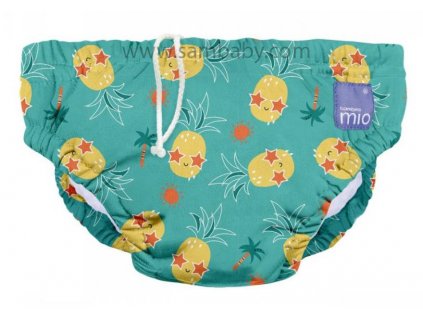 Bambino Mio Kojenecké plavky Pineapple Party - S- (5-7kg)