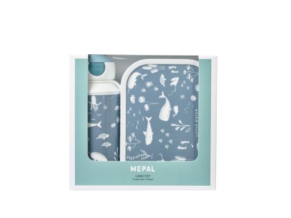 Little Dutch Svačinový set – Ocean Blue (box+láhev)