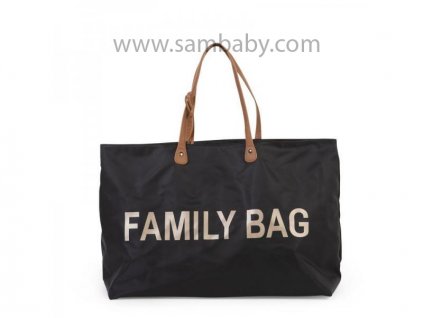 CHILDHOME CESTOVNÍ TAŠKA FAMILY BAG BLACK