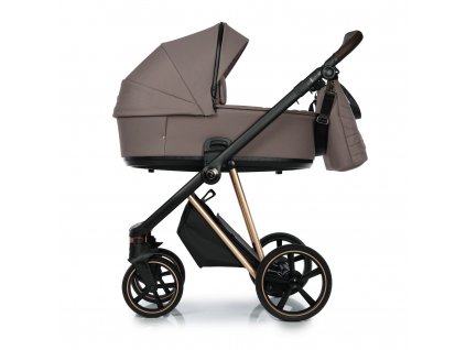 Roan Ivi kočárek Cocoa Rose Gold