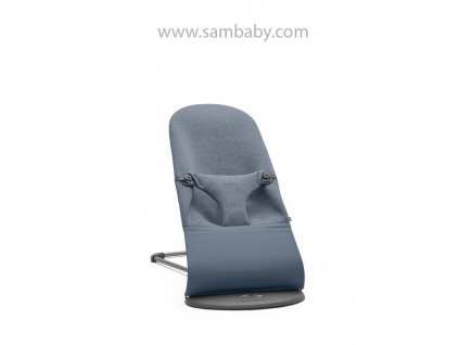 BabyBjörn Lehátko Balance Bliss Dove Blue 3D Jersey Soft Collection
