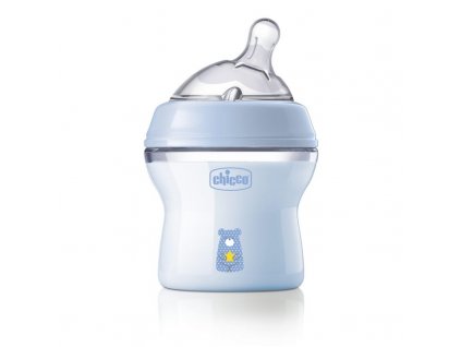 CHICCO Láhev kojenecká Natural Feeling 150 ml chlapec 0m+