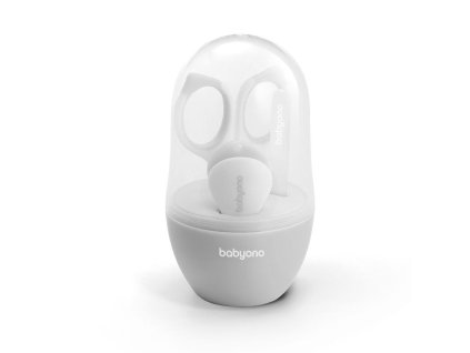 Babyono Set manikúra pro děti šedá