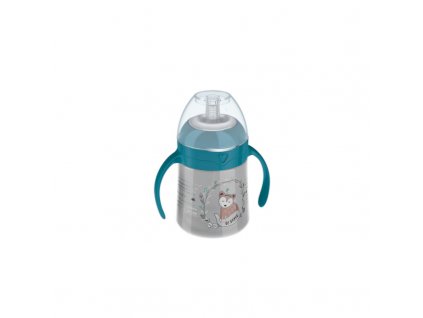 LOVI První hrníček se slámkou a závažím INDIAN SUMMER 150ml