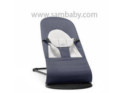 BabyBjörn Lehátko Balance Soft Dark Grey/Grey cotton Jersey