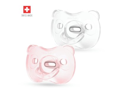 Medela Baby měkký celosilikonový dudlík 0-6m -holka