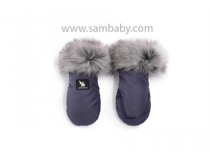 Cottonmoose rukavice Handmuff YUKON tm.šedé