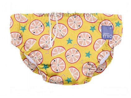 Bambino Mio Kojenecké plavky Cool Citrus - S- (5-7kg)
