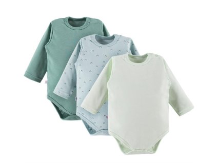 Eevi Tiny 3ks body zelené - vel.68