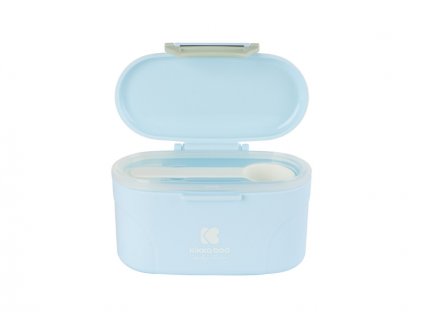 KikkaBoo Zásobník na sušené mléko s odměrkou 130g Blue