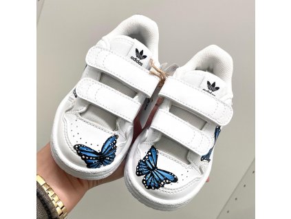 Adidas Kids Sneaker NY 90 malované AngelBaby motýlci vel. č.21