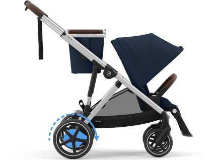 01 Ocean Blue (Silver Frame) cyb 24 int y270 e gazelles shopper seata slv ocbl 18f1426e62dde970 z1