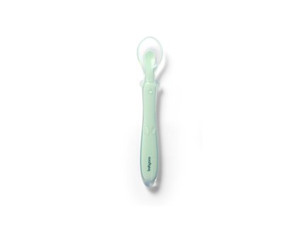 Babyono Lžička silikonová - mint 6m+