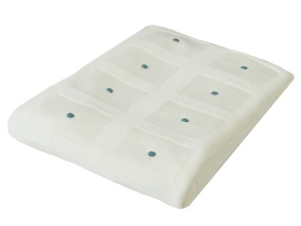 0026777 kocyk accent bambusowy roz 80x100 cm kremowy