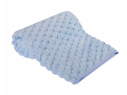 DuetBaby Dětská deka Cube kostka  modrá