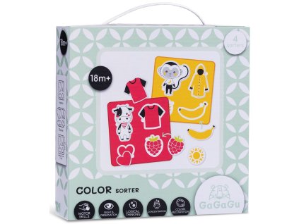 Puzzle GAGAGU Sorter kolorow GGG0327 20 elementow opakowanie