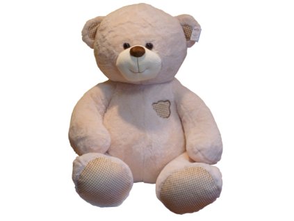 Tulilo Medvídek 75cm Oktavián plyšový krémový