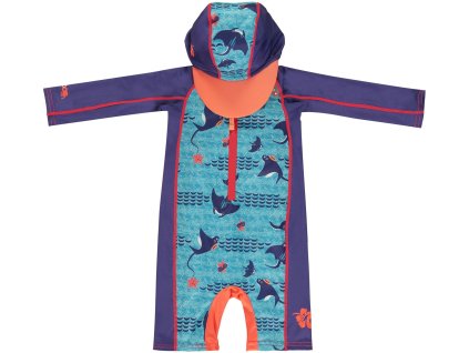 Pop-in overal proti slunci Manta Ray vel.XL, 2-3roky