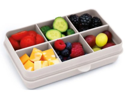 Melii Snackle box krabička na svačinku mini béžová