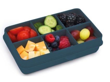 Melii Snackle box krabička na svačinku mini modrá