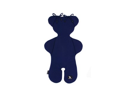 Cottonmoose podložka do kočárku Bear tmavě modrá