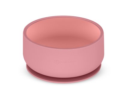 Petite Mars Miska dvoubarevná silikonová Take&Match Dusty Rose