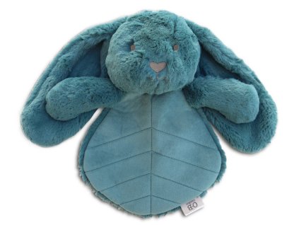 OB Designs Mazlík plyšový králíček 30cm -Blue