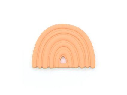 ob designs silikonove kousatko duha peach