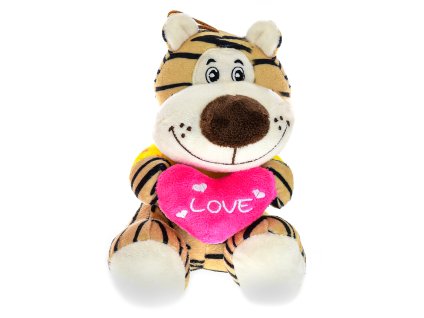 Zvířátko safari plyšové 15cm sedící lvíček