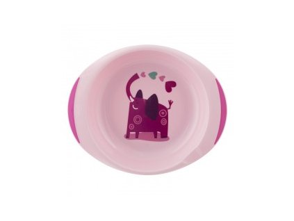 chicco zestaw 2 talerzy rozowy 12m 00016002100 (2)