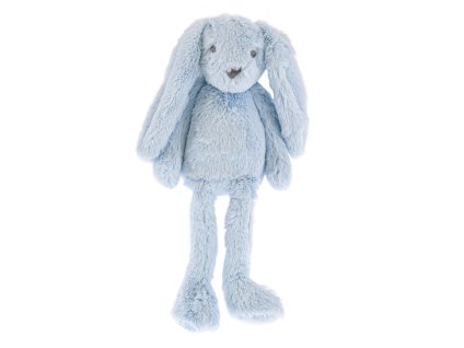 Zajíček Teddy plyšový dlouhé nohy 30cm -sv.modrý