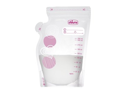 Chicco Sáčky na mateřské mléko 250 ml 30 ks