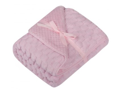 DuetBaby Dětská deka 3D Soft - růžová
