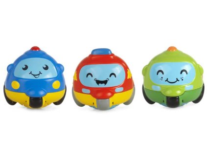 Chicco Mini autíčka City Patrol 3ks modré