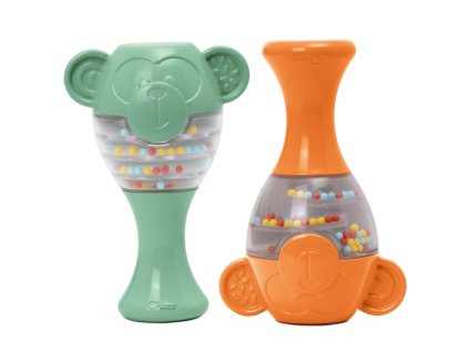 Chicco Chrastítko Maracas Opice Eco+ 6m+