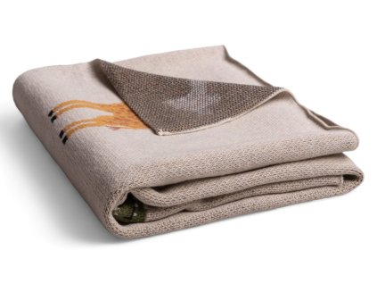 0036090 kocyk rainbow z bawelny 80x100