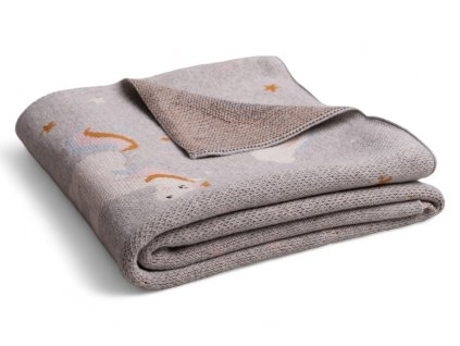 0036102 kocyk rainbow z bawelny 80x100