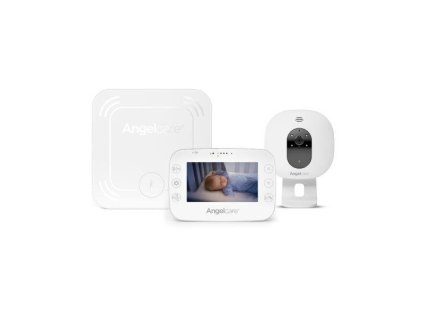 Angelcare AC327 Monitor pohybu dechu a el. video chůvička
