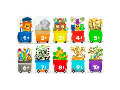 Profibaby hra Zoo Expres počítej se mnou