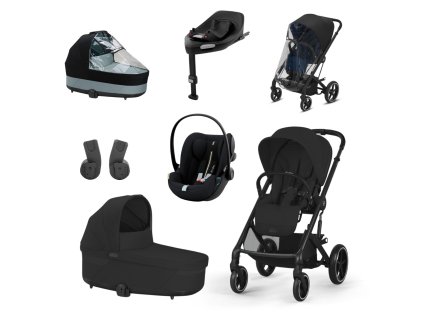 Q8493 Cybex Gold Balios Set XL Moon Black