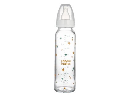 canpol babies lahev sklenena s uzkym hrdlem toys 240ml